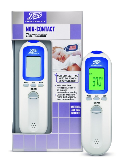 End temperature taking trauma Boots launches noncontact thermometer