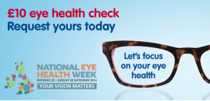 Boots National Eye Health Week