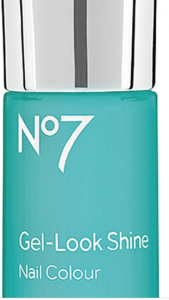 Boots No7 Gel-look Shine Nail Colour in Mint