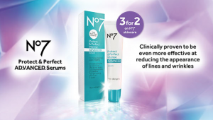 Boots Protect & Perfect 3 for 2 offer
